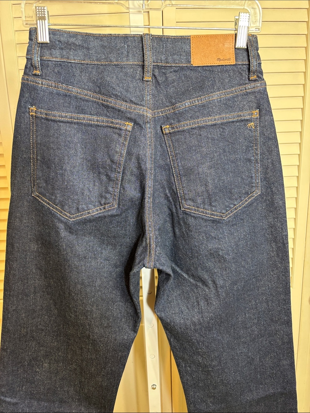 NWT Madewell The Curvy '90s Straight Jean Norman Wash Comfort Stretch Size 26 - Picture 11 of 16